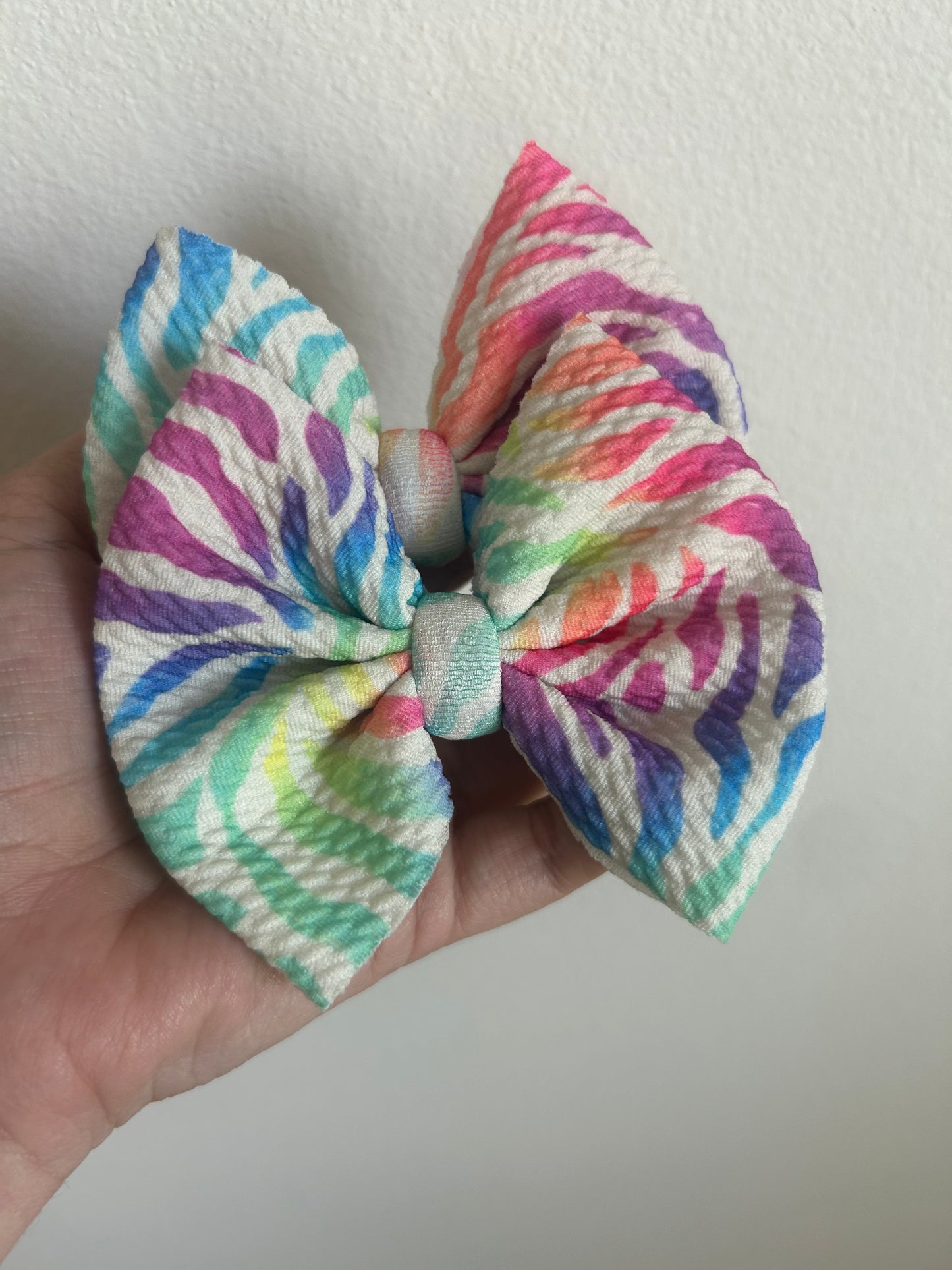 PIGGIE CLIPS - RAINBOW ZEBRA