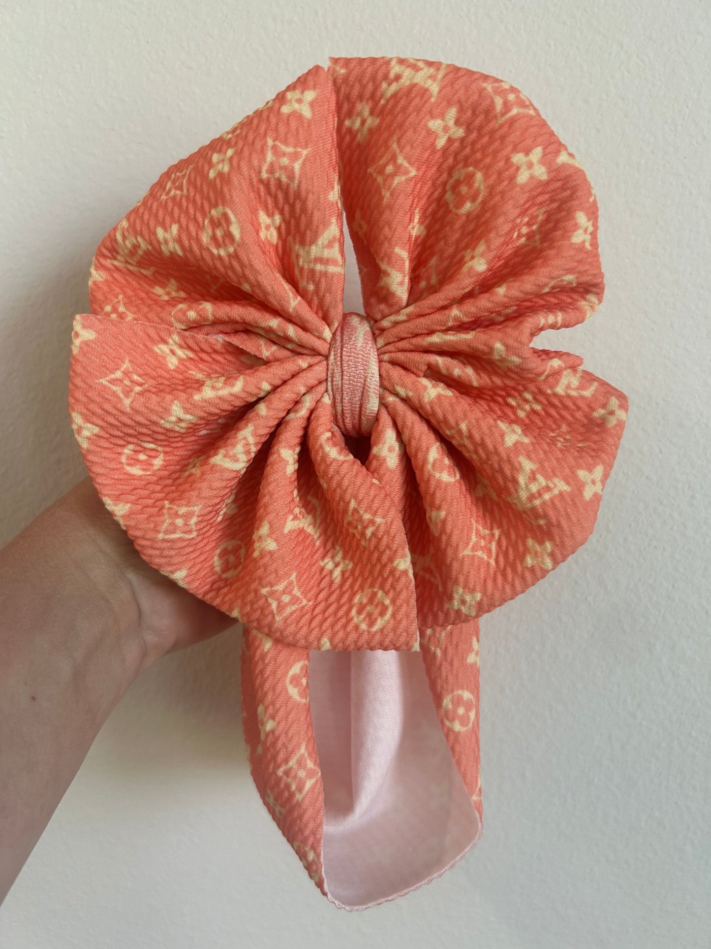 BABY MESSY BOW - MANGO BOUJEE