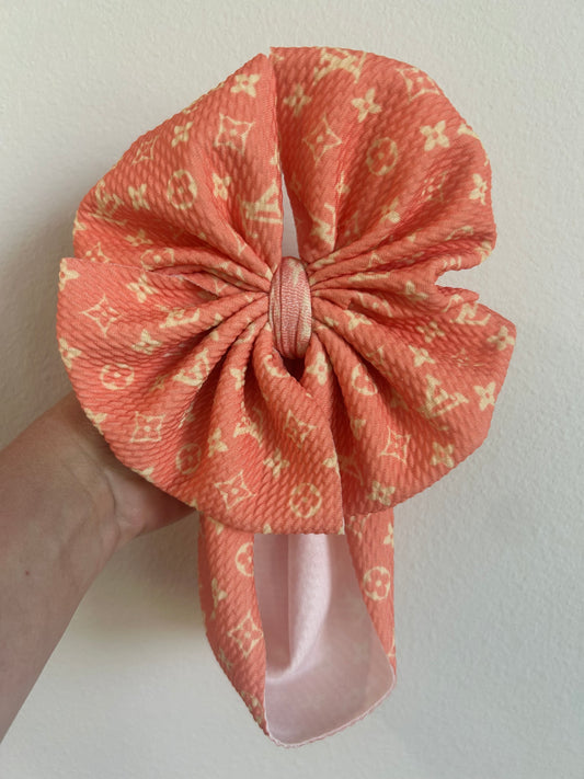 BABY MESSY BOW - MANGO BOUJEE