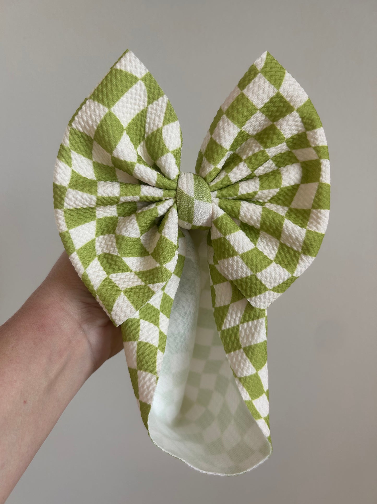 TODDLER REGULAR BOW WRAP - LIME GROOVY