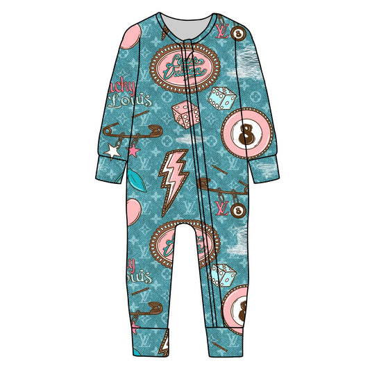 BAMBOO JAMMIES - PRE ORDER - DENIM BOUJEE