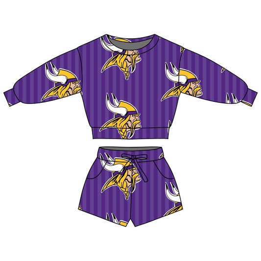 PRE ORDER - N F L LOUNGE SET - VIKINGS