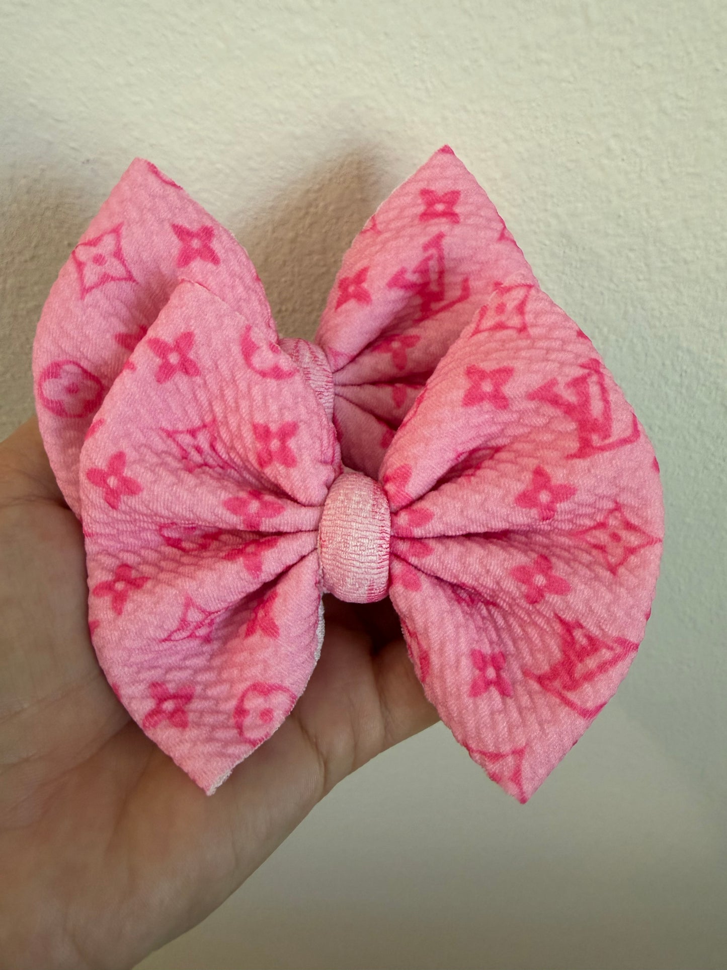 PIGGIE CLIPS -  LIGHT PINK/ HOT PINK BOUJEE