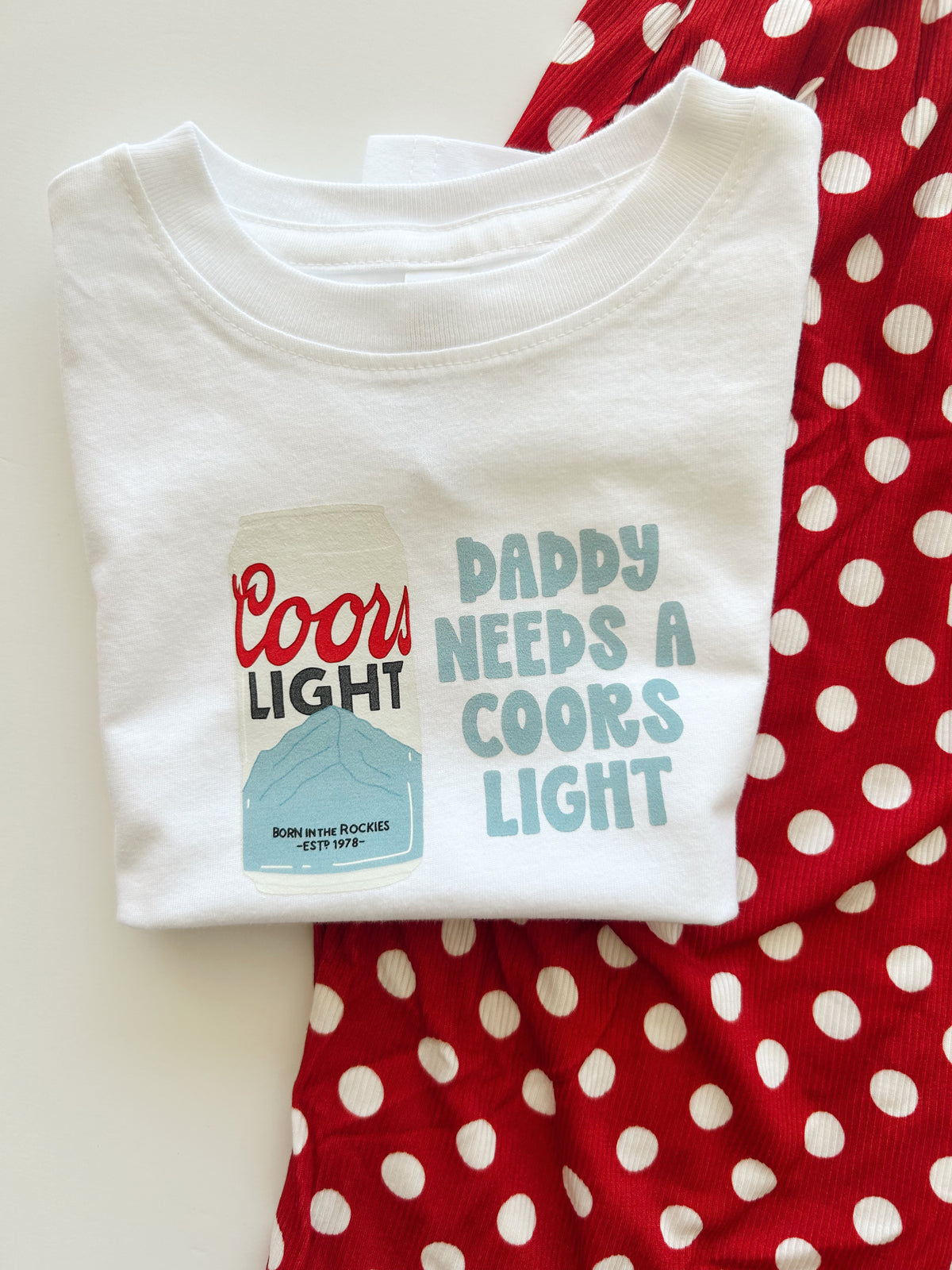 BEER TEE - COORS - DADDY