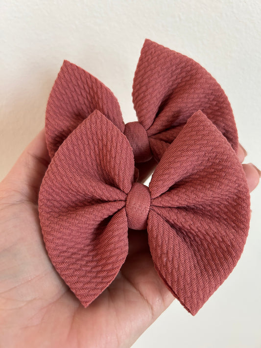 PIGGIE CLIPS - MAUVE