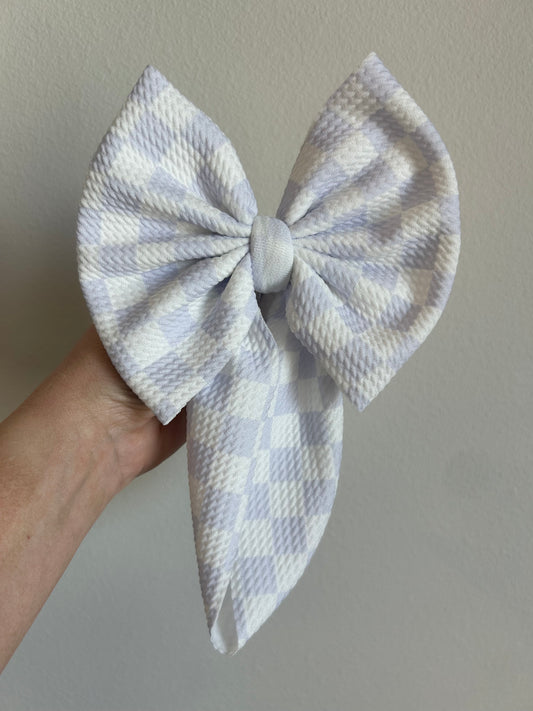 BABY REGULAR- SPRING CHECKERED - PURPLE