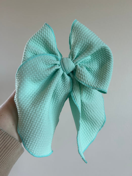 SAILOR BOW - READY TO SHIP - SOLID MINT