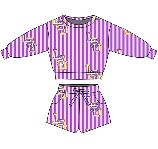 GAME DAY LOUNGE SET - PRE ORDER - LSU