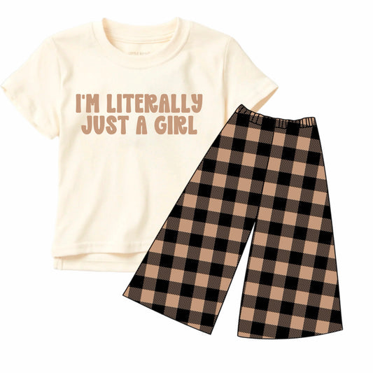 JUST A GIRL TEE