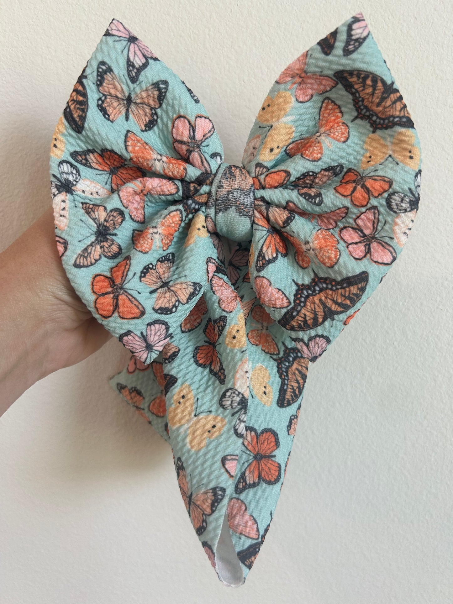 BABY REGULAR- TURQUOISE BUTTERFLIES
