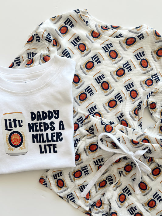 BEER TEE -MILLER - DADDY