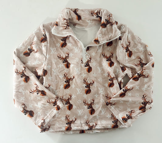 FLEECE PULLOVER - PRE ORDER - BOUJEE DEER