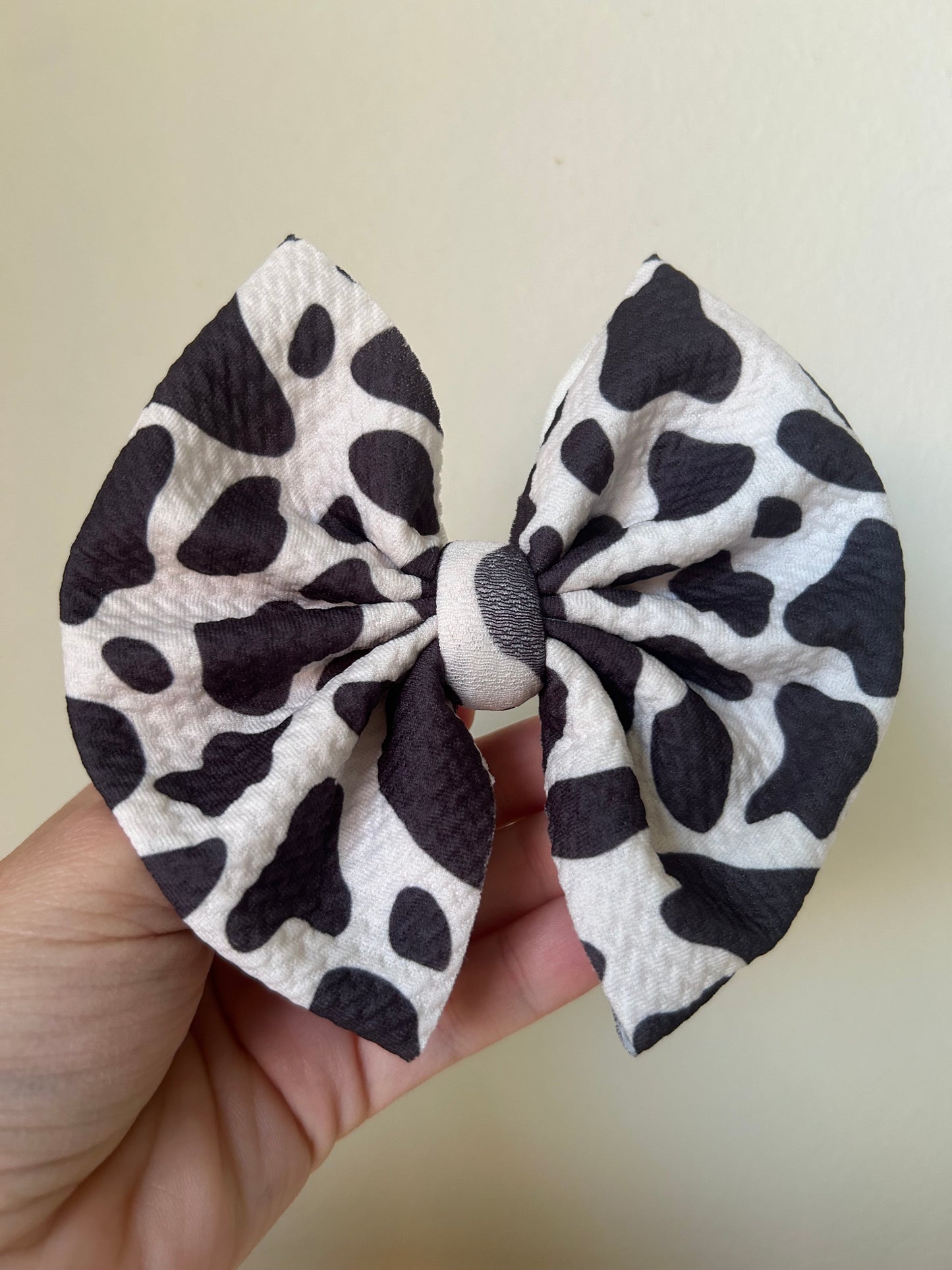 BIG CLIP - COW PRINT