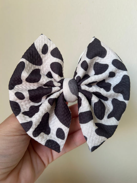 BIG CLIP - COW PRINT