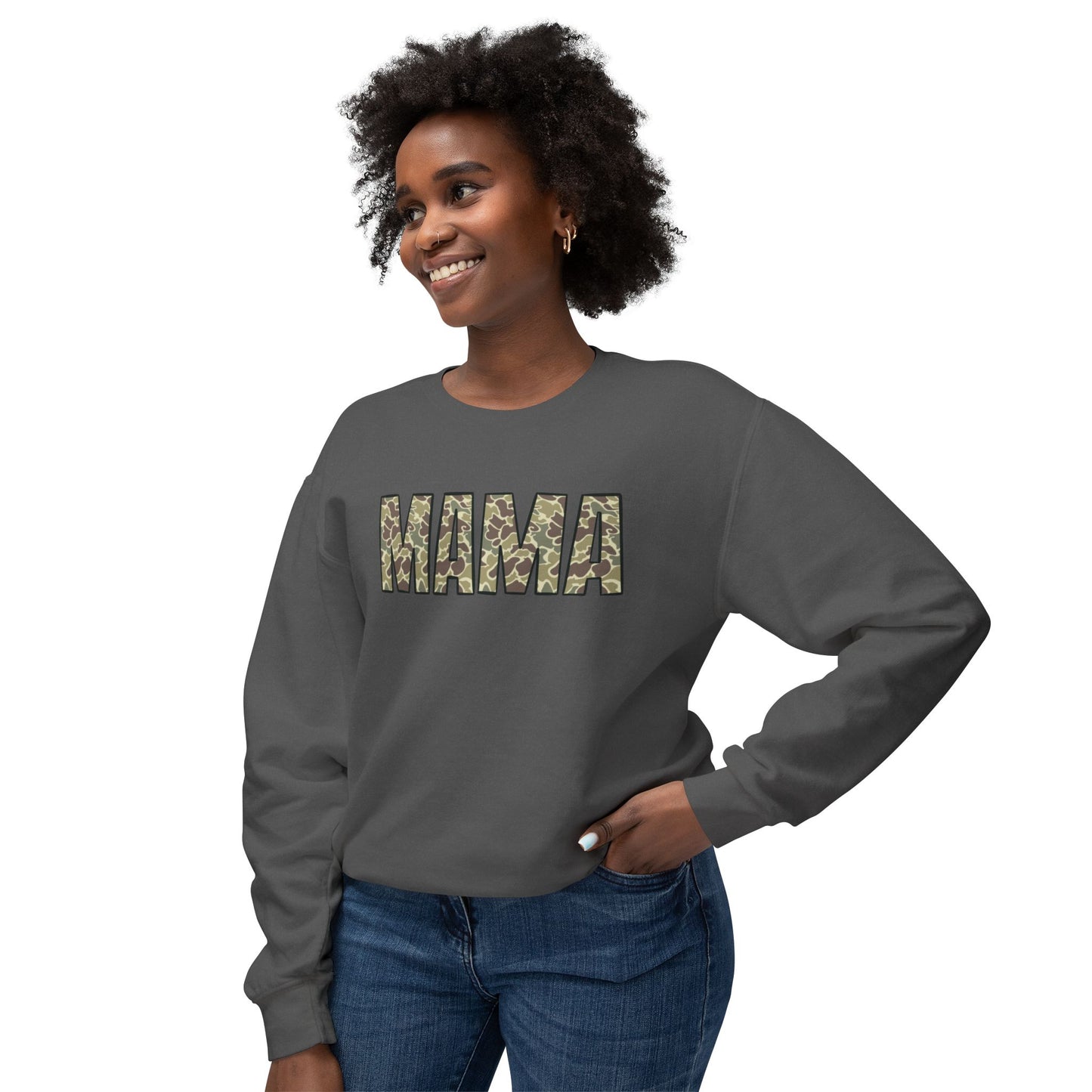 CAMO MAMA PULLOVER - EXTRA COMFY FIT