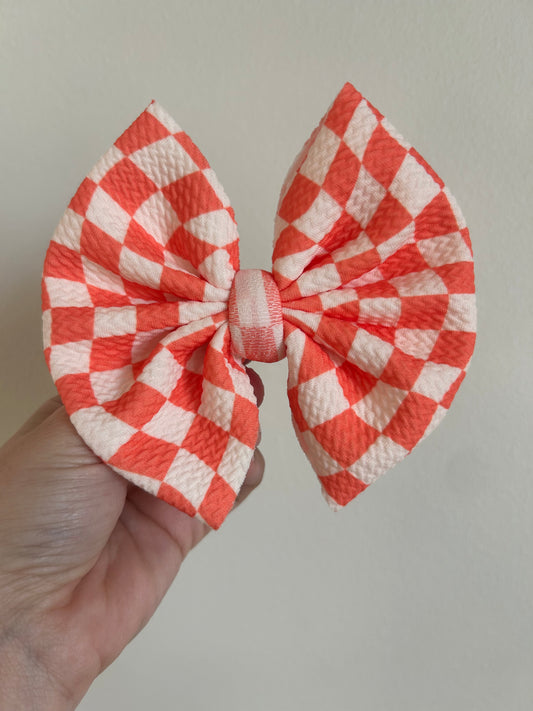 BIG CLIP - MELON CHECKERED