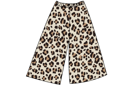 LOUNGE PANTS - LIGHT CHEETAH