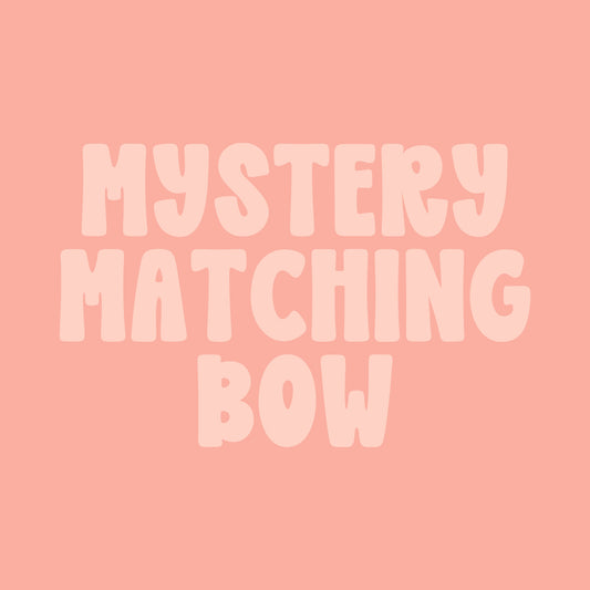 MYSTERY MATCHING BOW