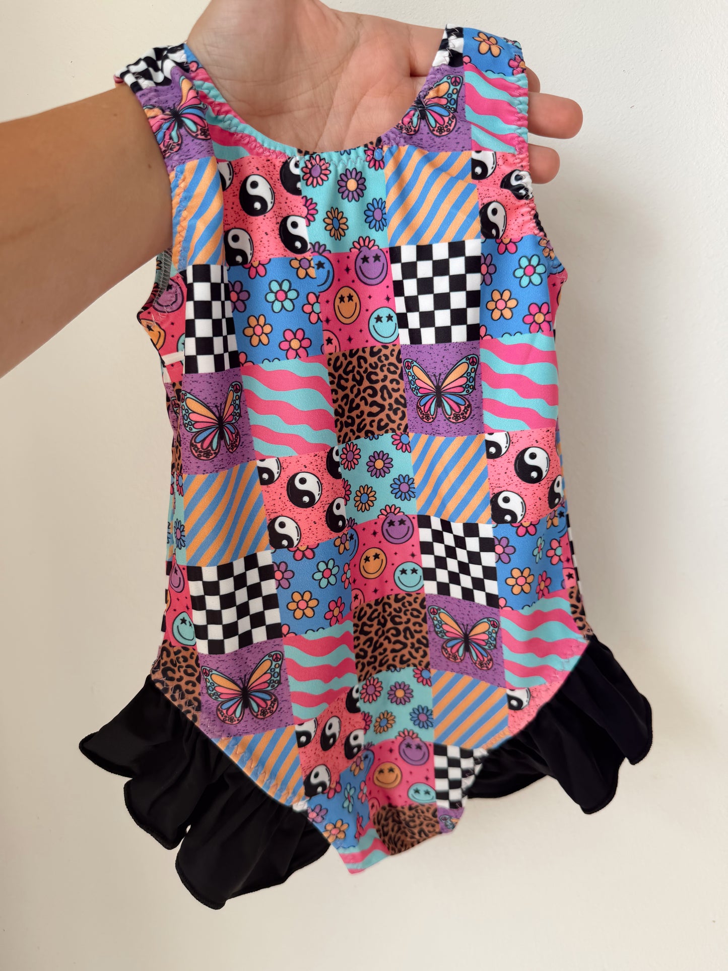 CHEETAH, CHECKERED, SMILEY SWIM