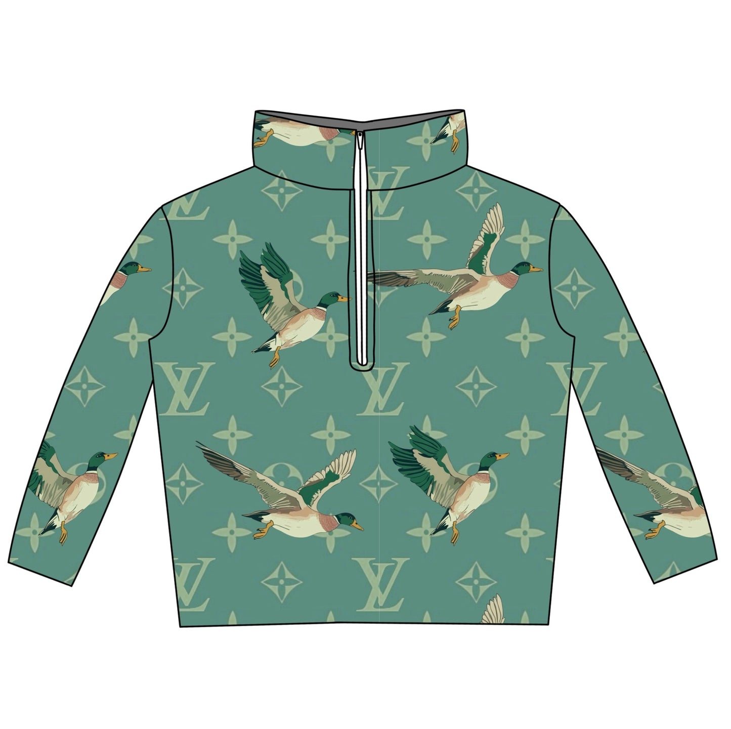 FLEECE PULLOVER - PRE ORDER - BOUJEE DUCK