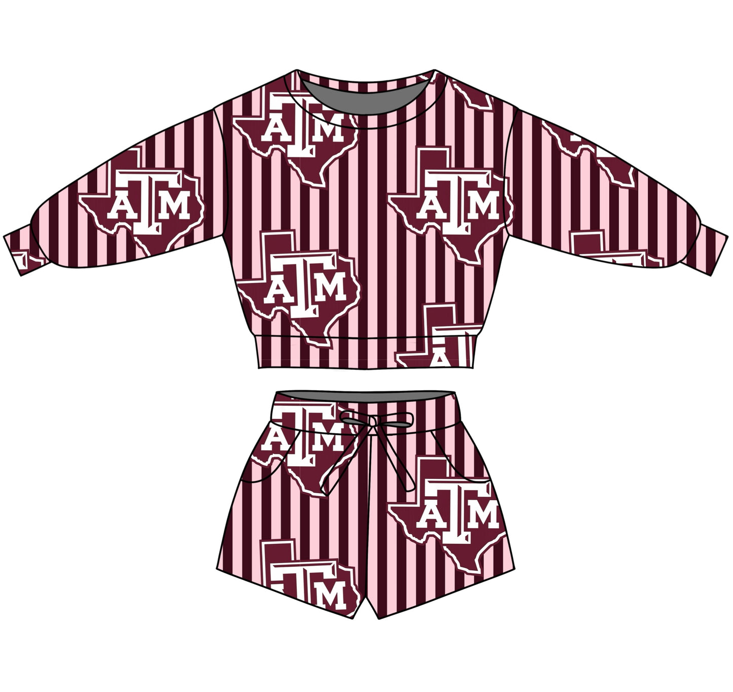 GAME DAY LOUNGE SET - PRE ORDER - AGGIES