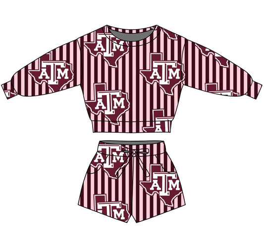GAME DAY LOUNGE SET - PRE ORDER - AGGIES