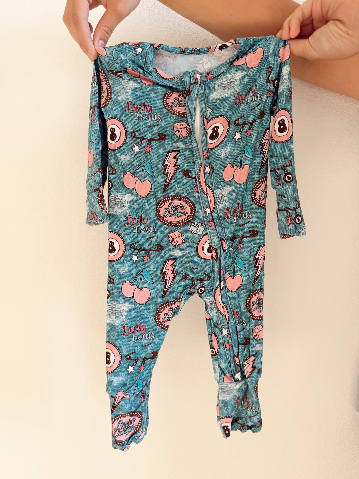 Denim Boujee Jammie