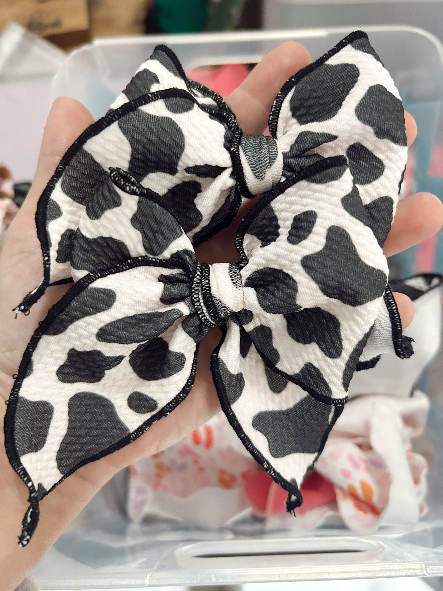 BOW - COW PRINT