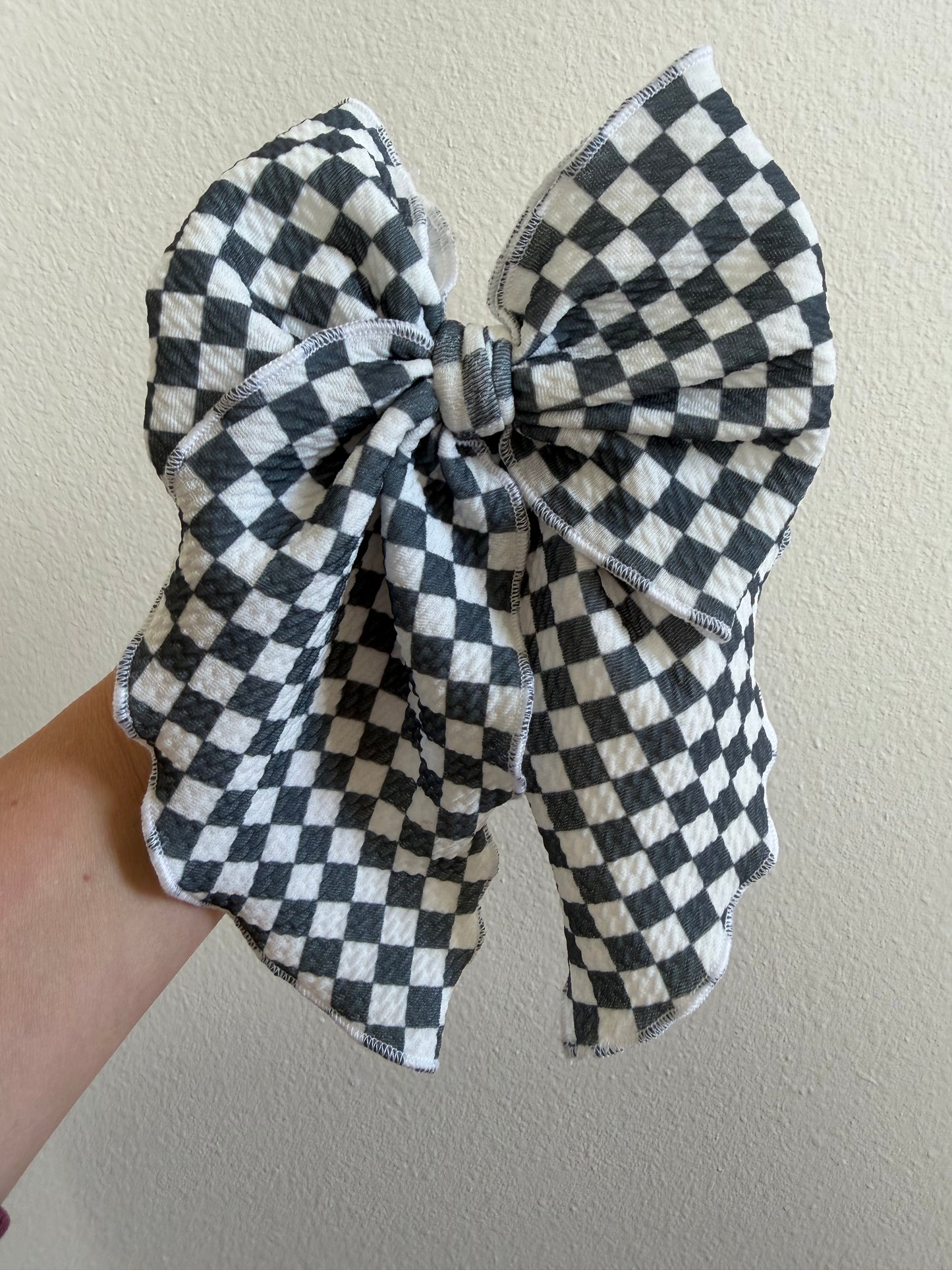 SAILOR - DARK GREY CHECKERED