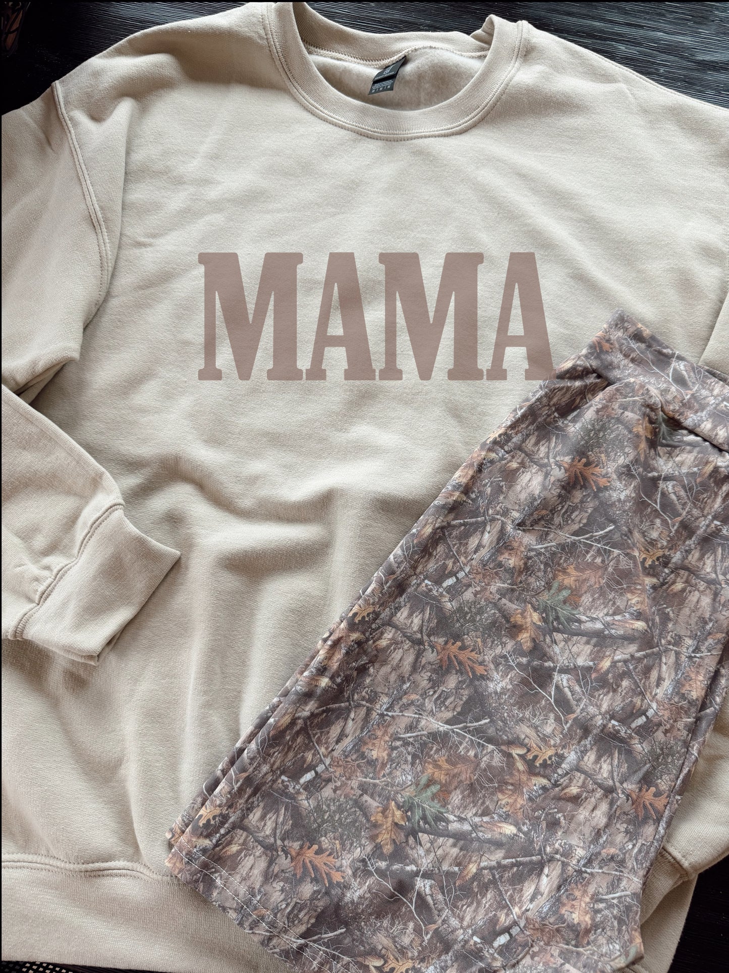 BIKER SHORTS - DARK CAMO