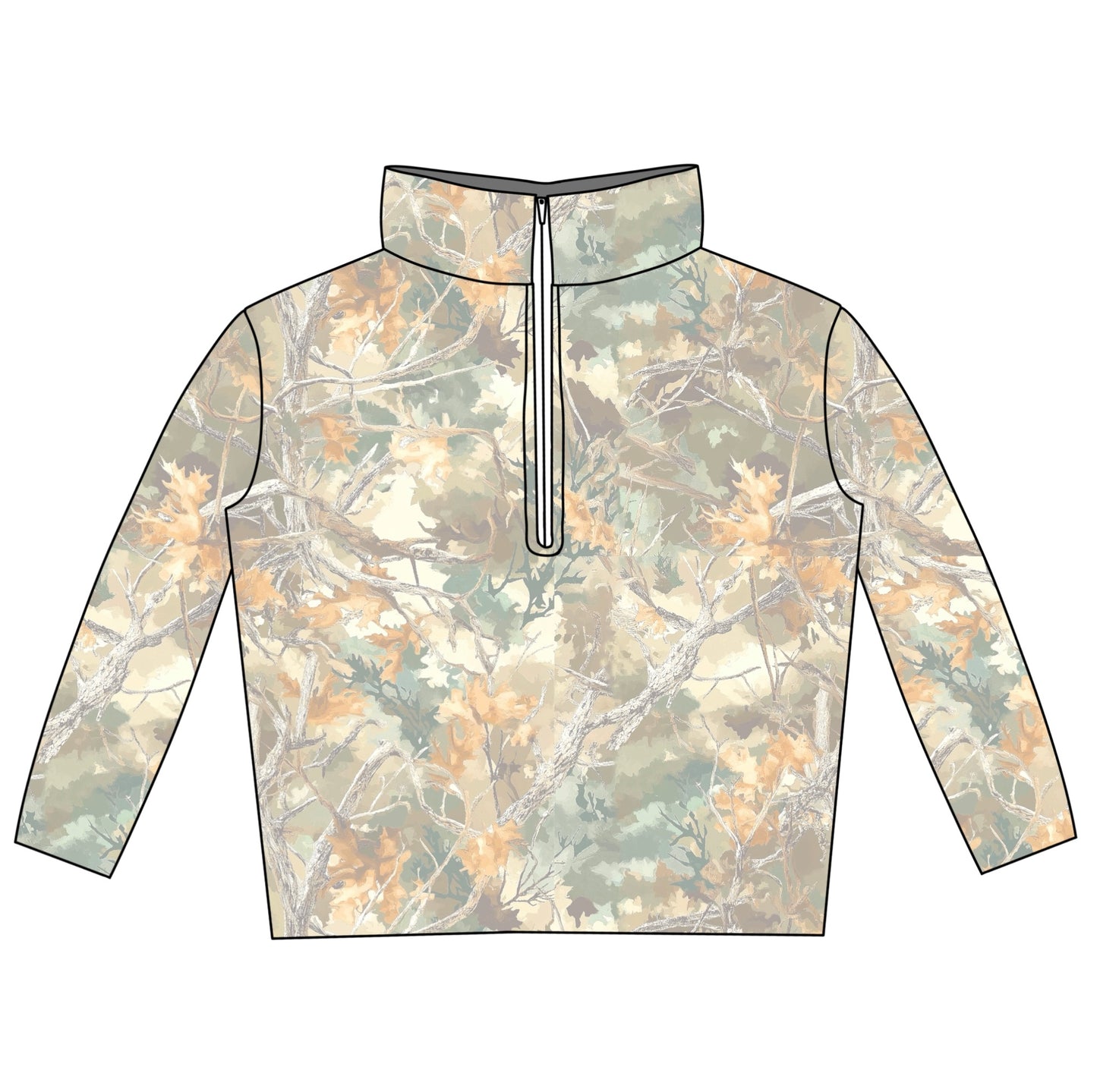 FLEECE PULLOVER - PRE ORDER - CAMO
