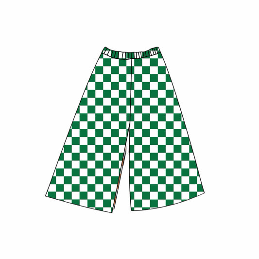 CHECKERED LOUNGE PANT - GREEN