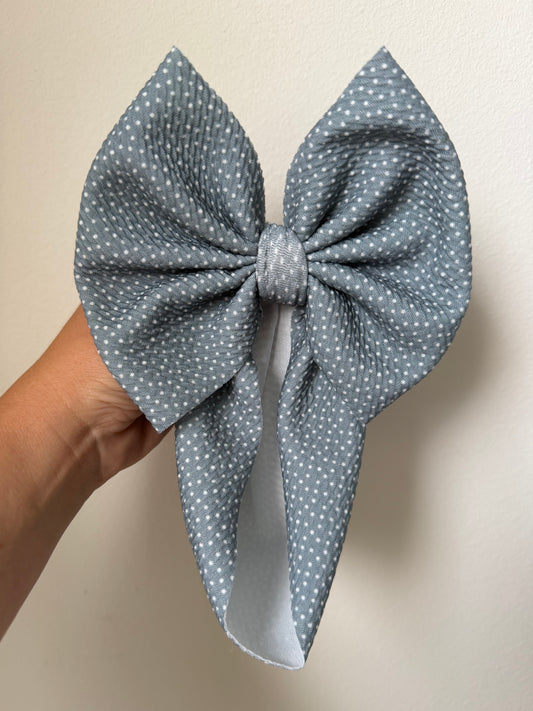 BABY REGULAR- DITZY DOT - DARK GREY