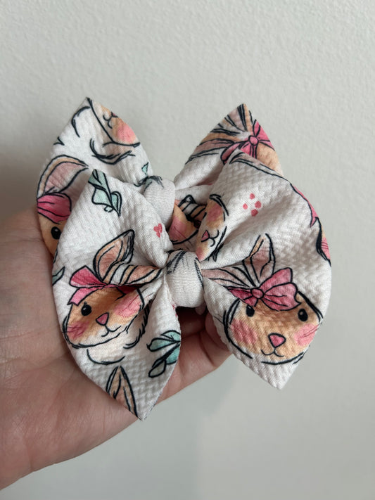 PIGGIE CLIPS - CUTE BUNNY