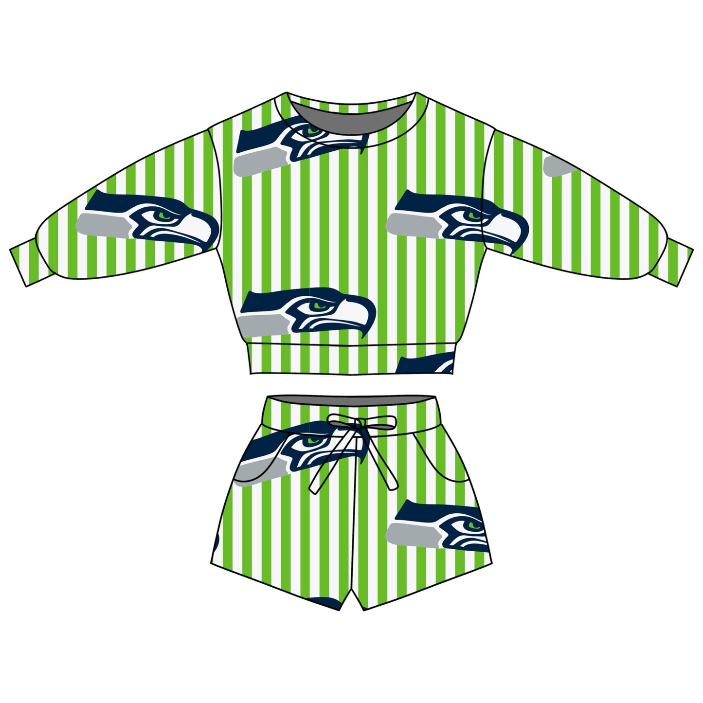 PRE ORDER - N F L LOUNGE SET - SEAHAWKS