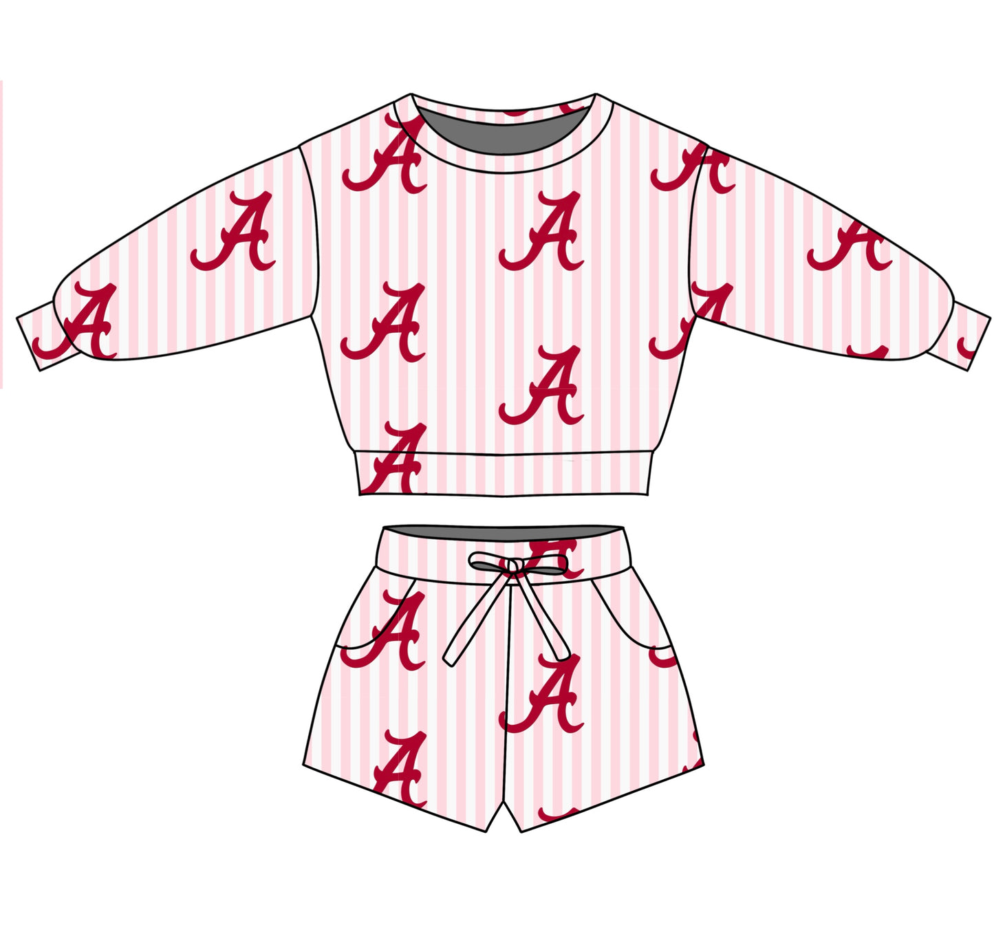 GAME DAY LOUNGE SET - PRE ORDER - ALABAMA