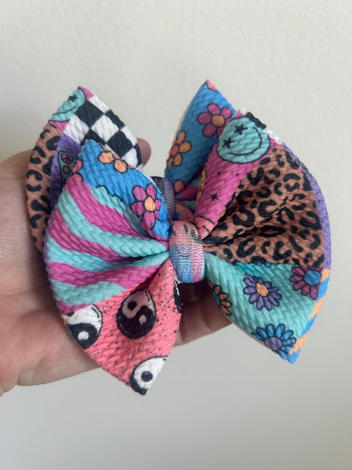 PIGGIE CLIPS - CHEETAH/CHECK/SMILEY