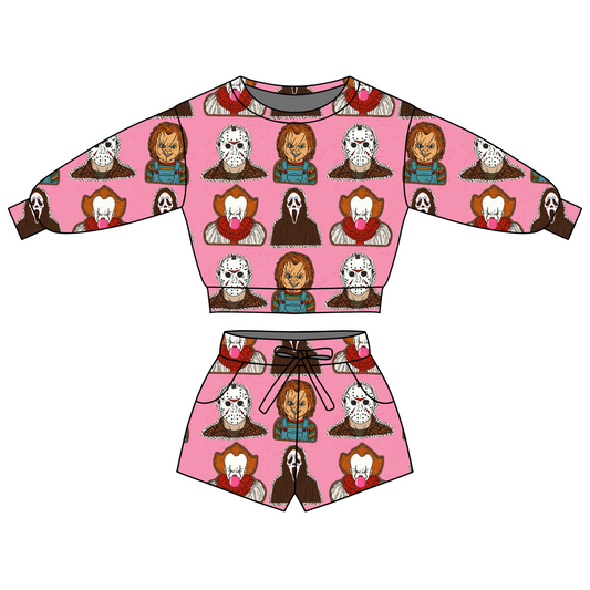 HALLOWEEN LOUNGE SET PRE ORDER - SCARIES