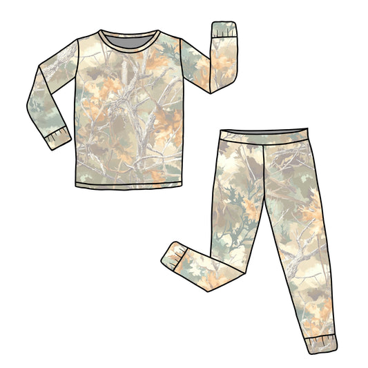 BAMBOO JAMMIES - 2 PIECE - CAMO - PRE ORDER