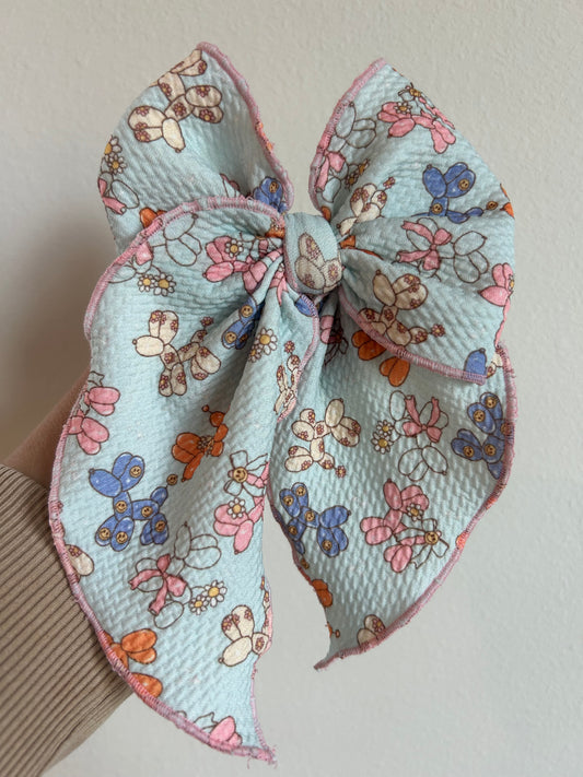 SAILOR BOW - READY TO SHIP - BALLOON DOGS