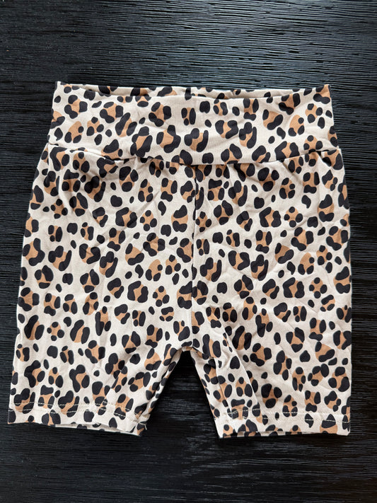 BIKER SHORTS - ANOTHER CHEETAH PRINT