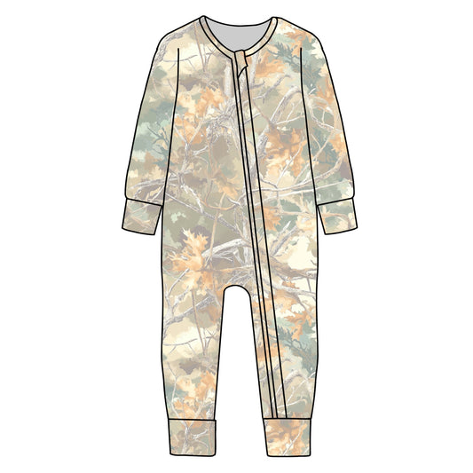 BAMBOO JAMMMIES - ONE PIECE - CAMO - PRE ORDER