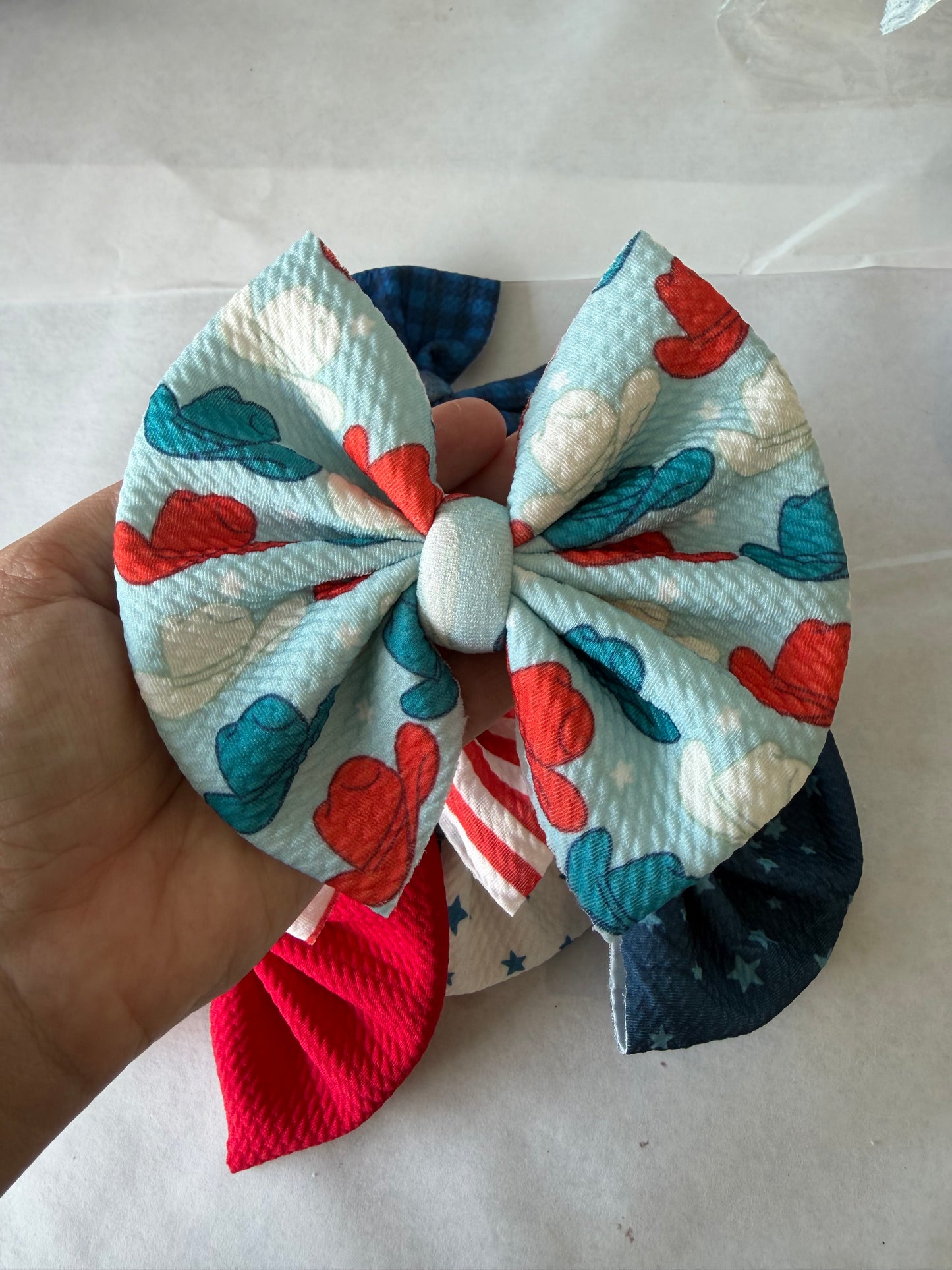 4TH OF JULY - BIG CLIP - COWBOY HATS
