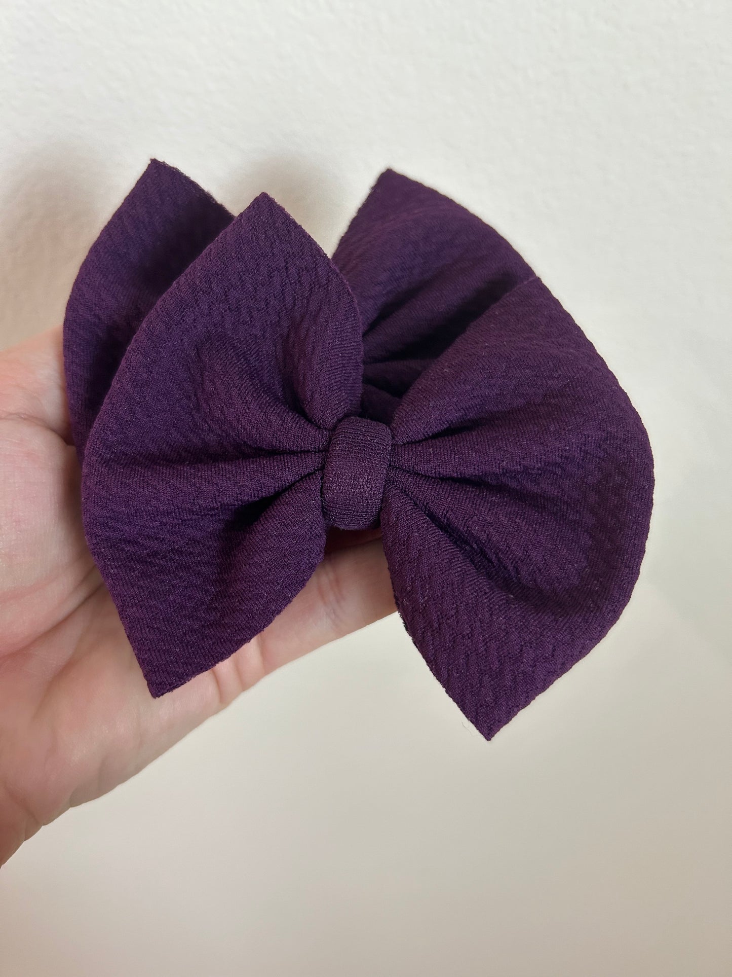PIGGIE CLIPS - SOLID PURPLE