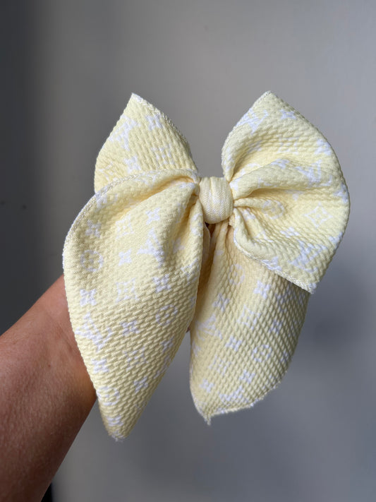 SAILOR BOW - YELLOW BOUJEE