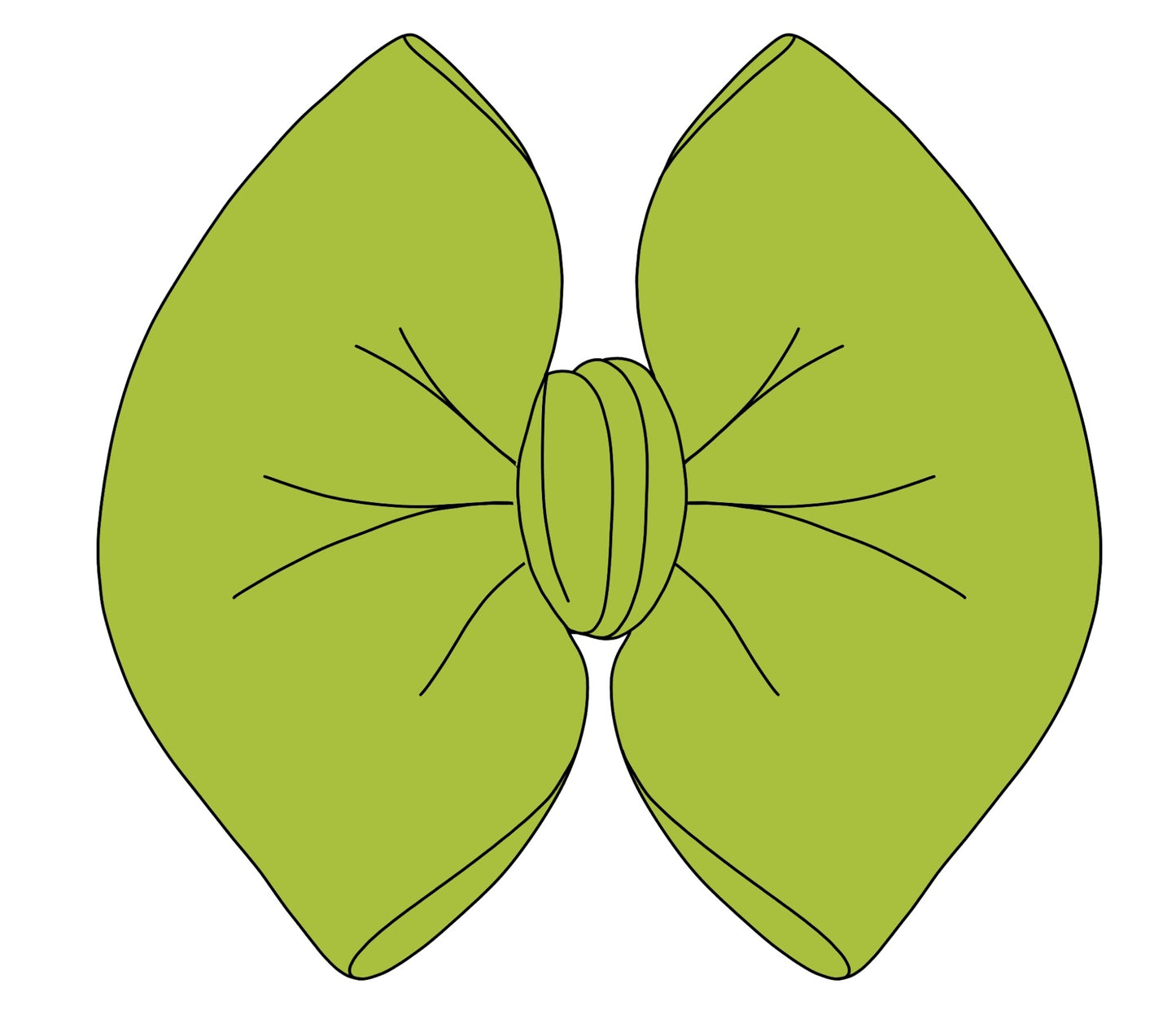 BOW - PICKLE GIRLY GREEN