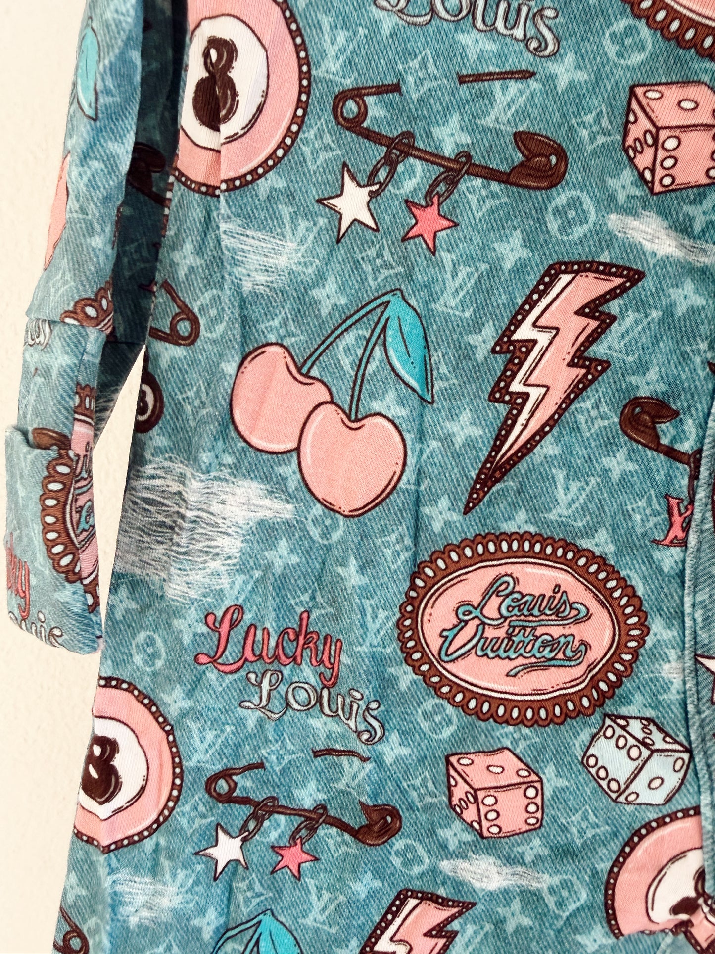 Denim Boujee Jammie