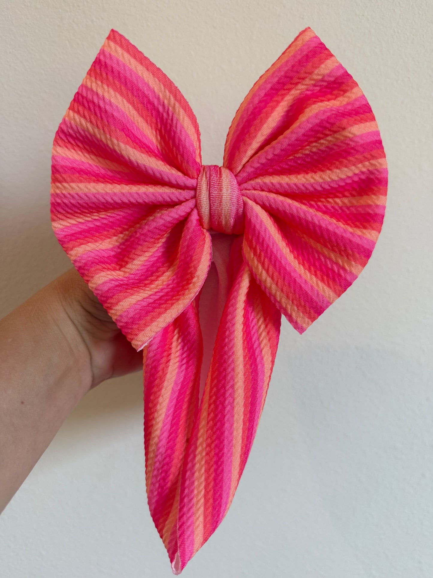 BABY REGULAR- PINK TAN STRIPE