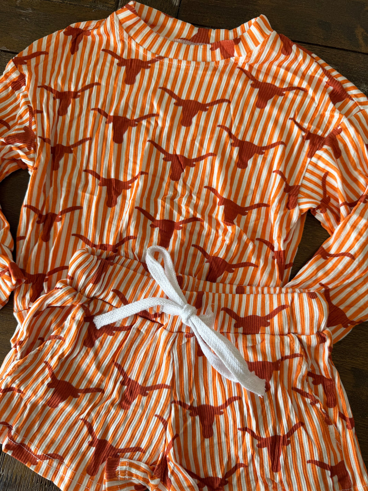 READY TO SHIP - GAME DAY LOUNGE SET - LONGHORNS