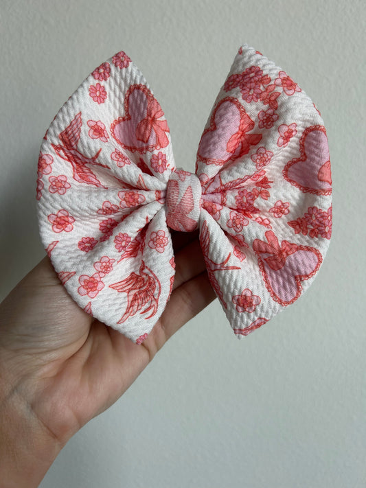 BIG CLIP BOW - SPARROWS